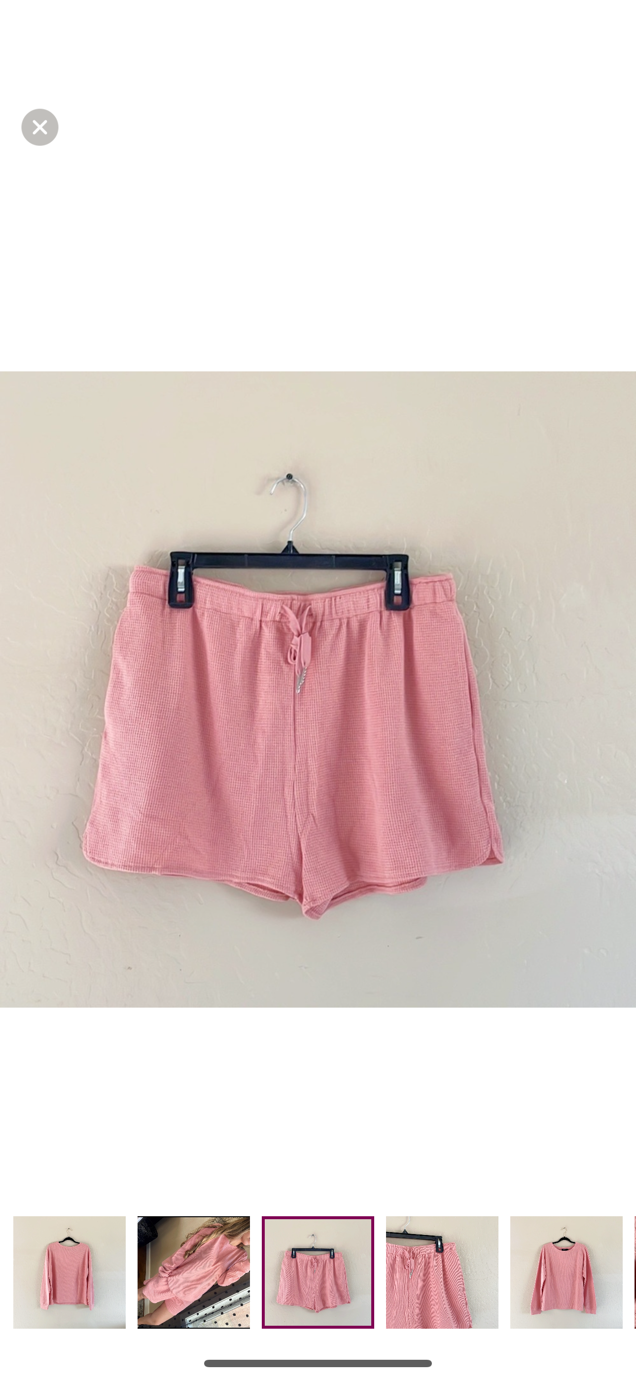 Waffle Knit Lounge Set