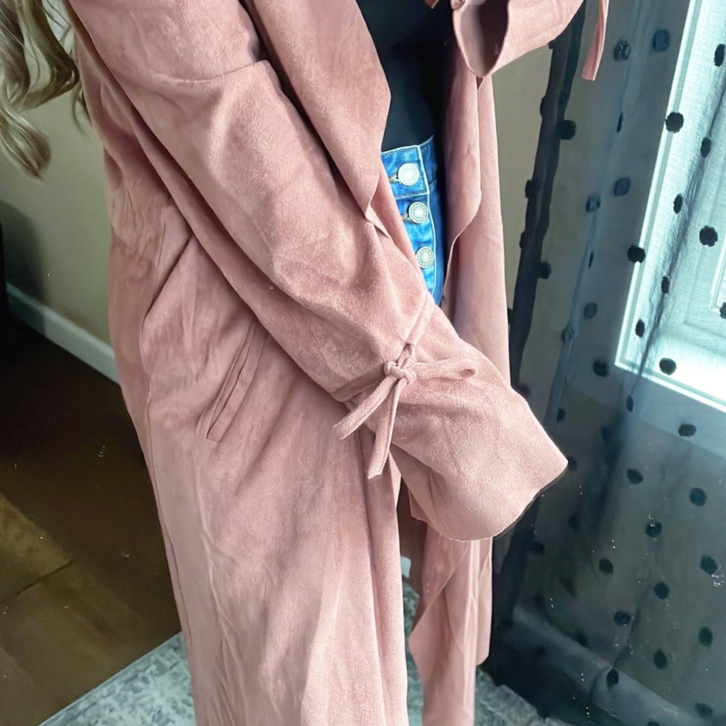 Soft Suede Duster