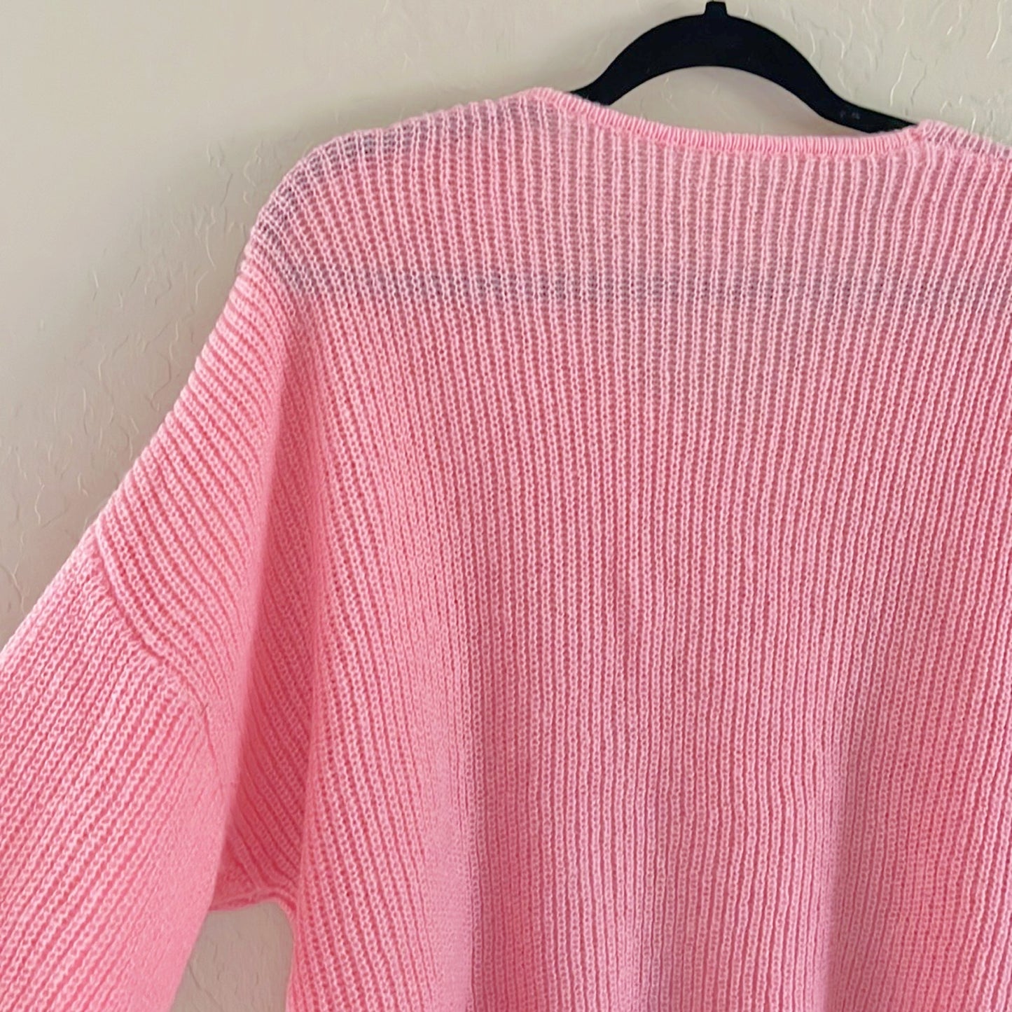 Pink Knit Sweater