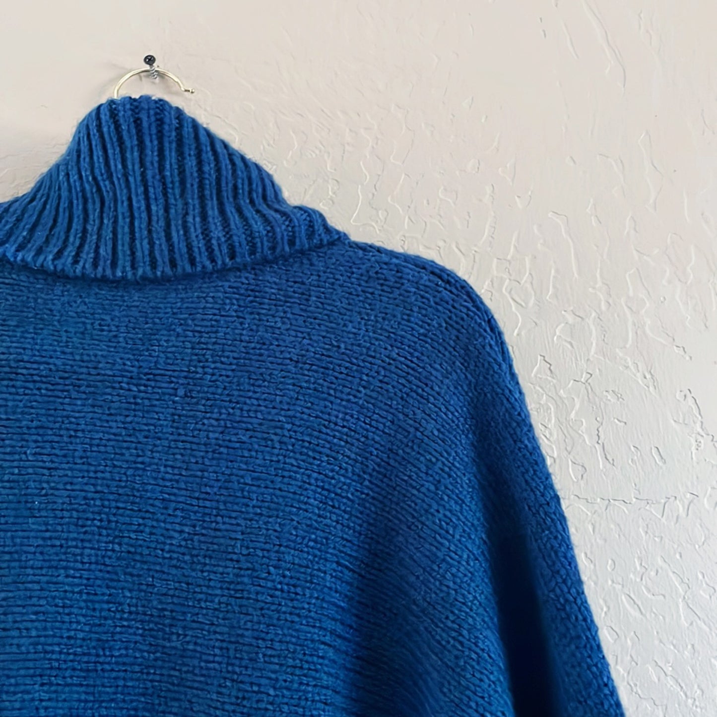 Bubble Knit Turtleneck Sweater