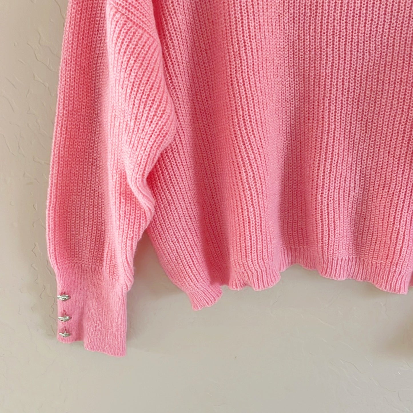 Pink Knit Sweater