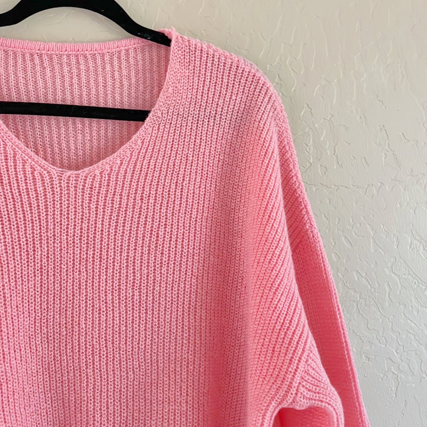 Pink Knit Sweater